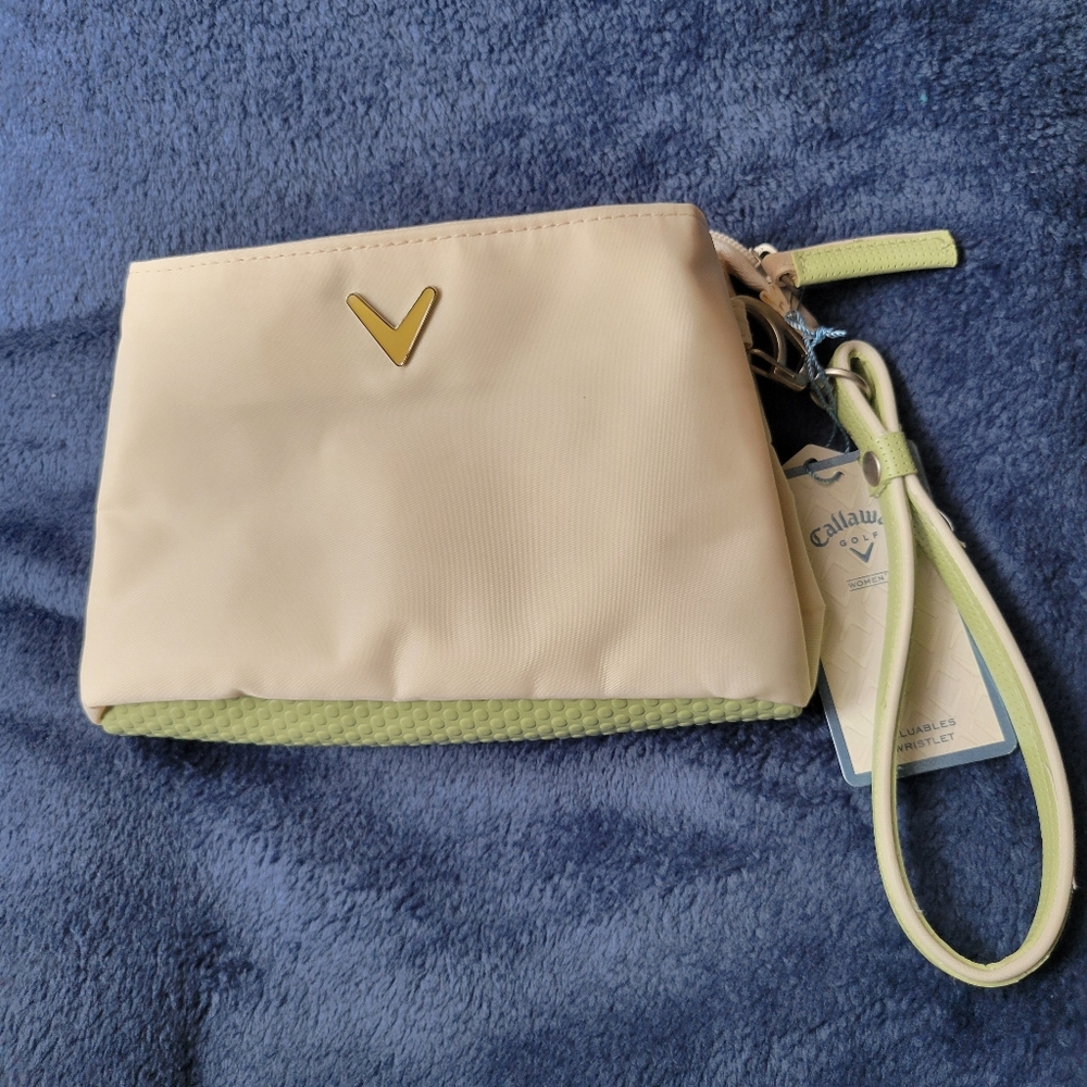 CALLAWAY - Women's Valuables Wristlet Golf Pearl/Ice Green